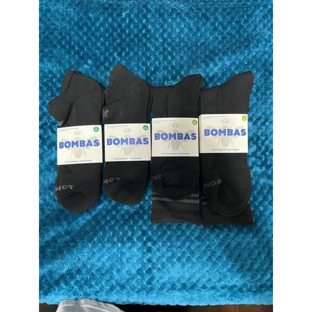 Bombas 4 pack men’s socks XL